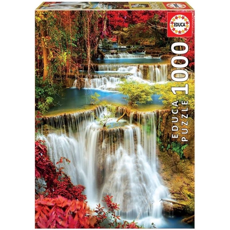 EDUCA - EDUCA 18461 PUZZLE 1000 PIEZAS CATARATA EN EL BOSQUE