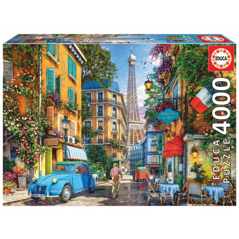 EDUCA - EDUCA 19284 PUZZLE 4000 PIEZAS THE OLD STREETS OF PARIS