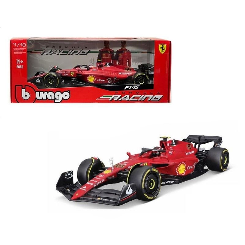BBURAGO - BURAGO 16811 1:18 SFR FERRARI 2022 SEASON CAR SAINZ FORMULA
