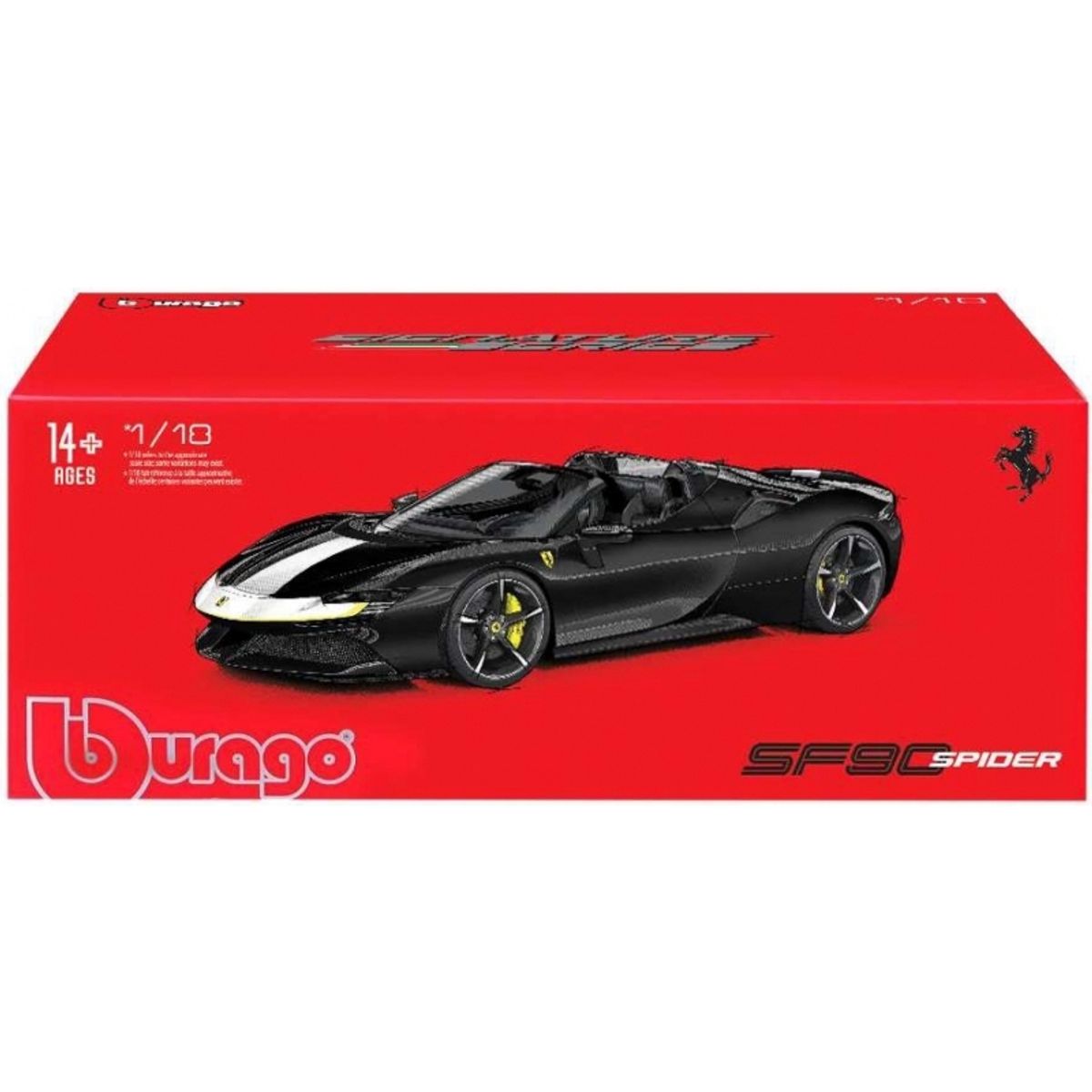 BBURAGO - BURAGO 16910 1:18 SIGNATURE SER FERRARI SF90 SPIDER ASSETTO