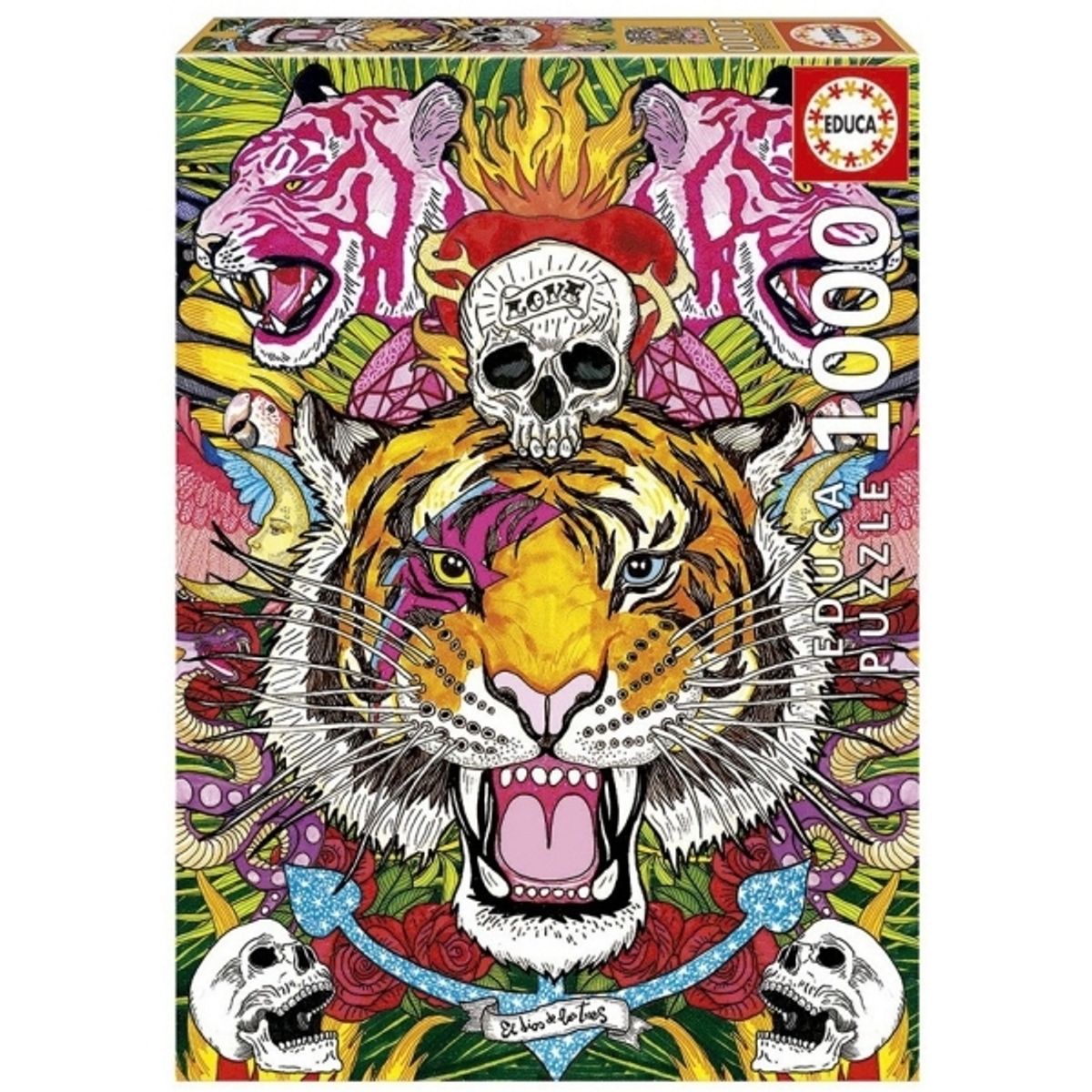 EDUCA - EDUCA 19017 PUZZLE 1000 PIEZAS EXTASIS