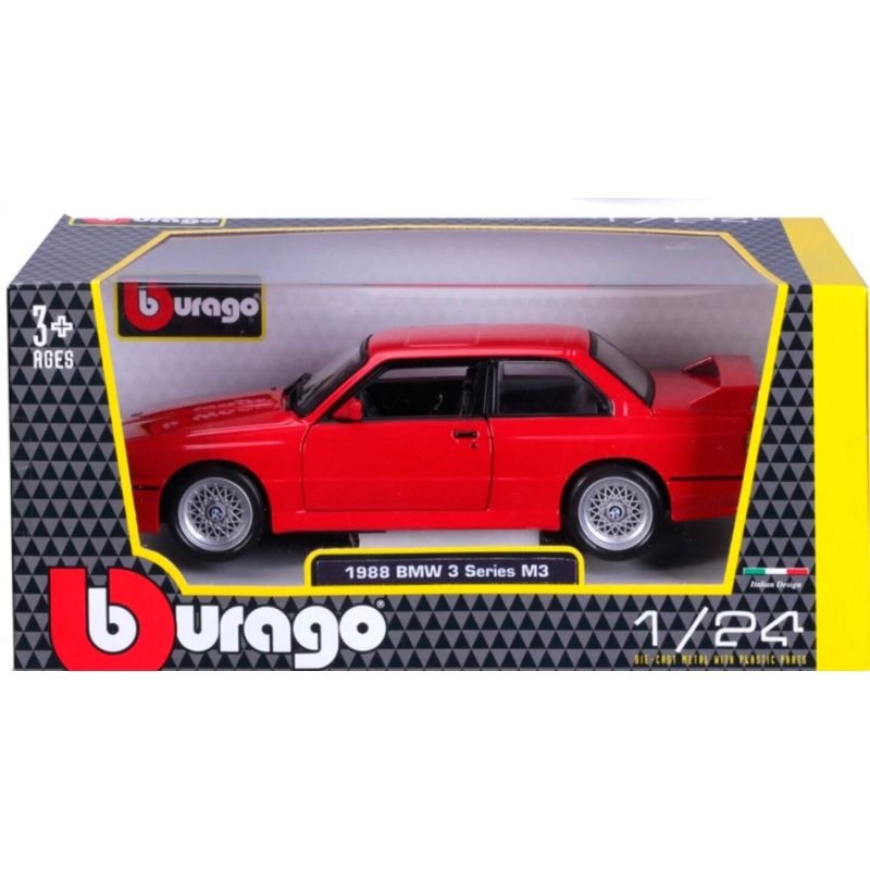 BBURAGO - BURAGO 21100 1-24 BMW M3 ( E30 ) 1988