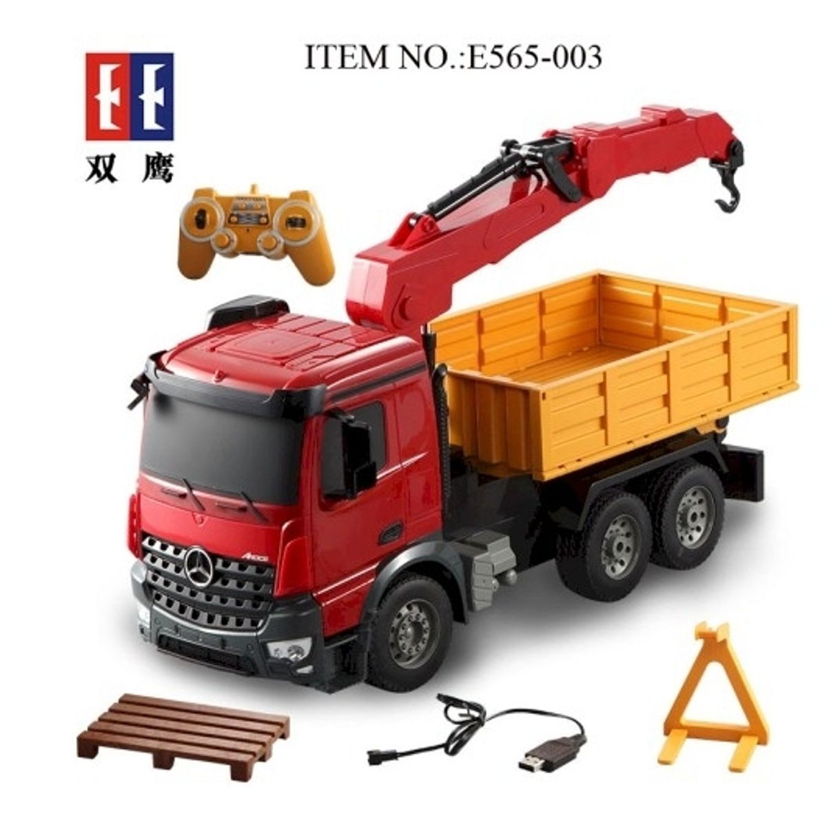 GENERICO - DOUBLEEAGLE E565-003 1-20 BENZ AROCE SELF CRANE TRUCK