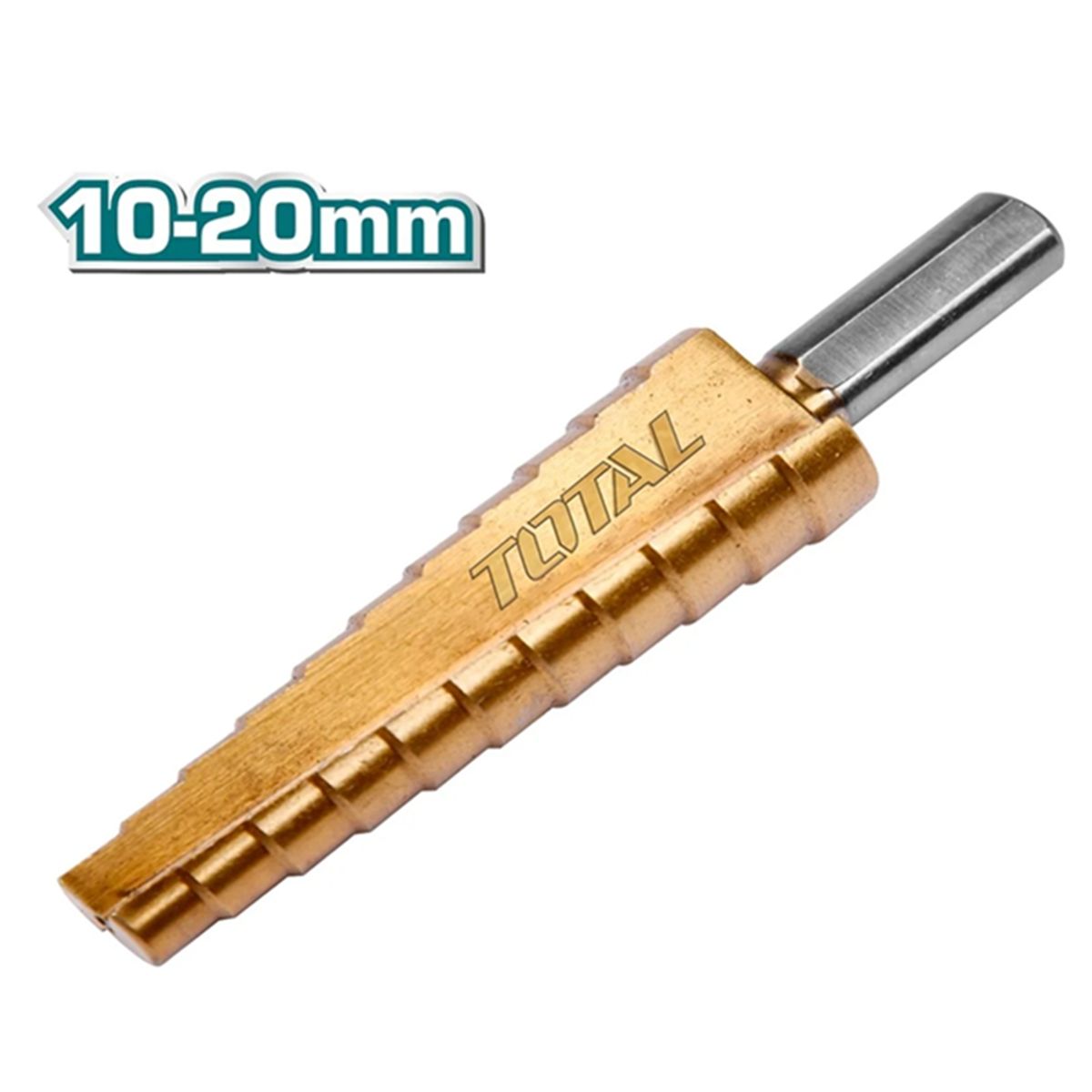 TOTAL TOOLS - Broca Pino Escalonada 10 - 20 Mm Total