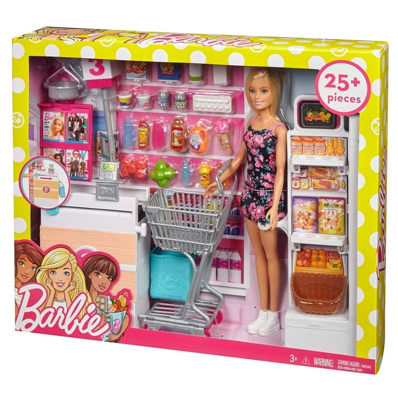 MATTEL - MATTEL FRP01 SUPERMERCADO DE BARBIE