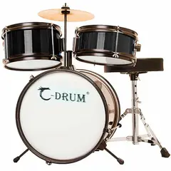 GEN - BATERIA PARA NINO COLOR NEGRO.