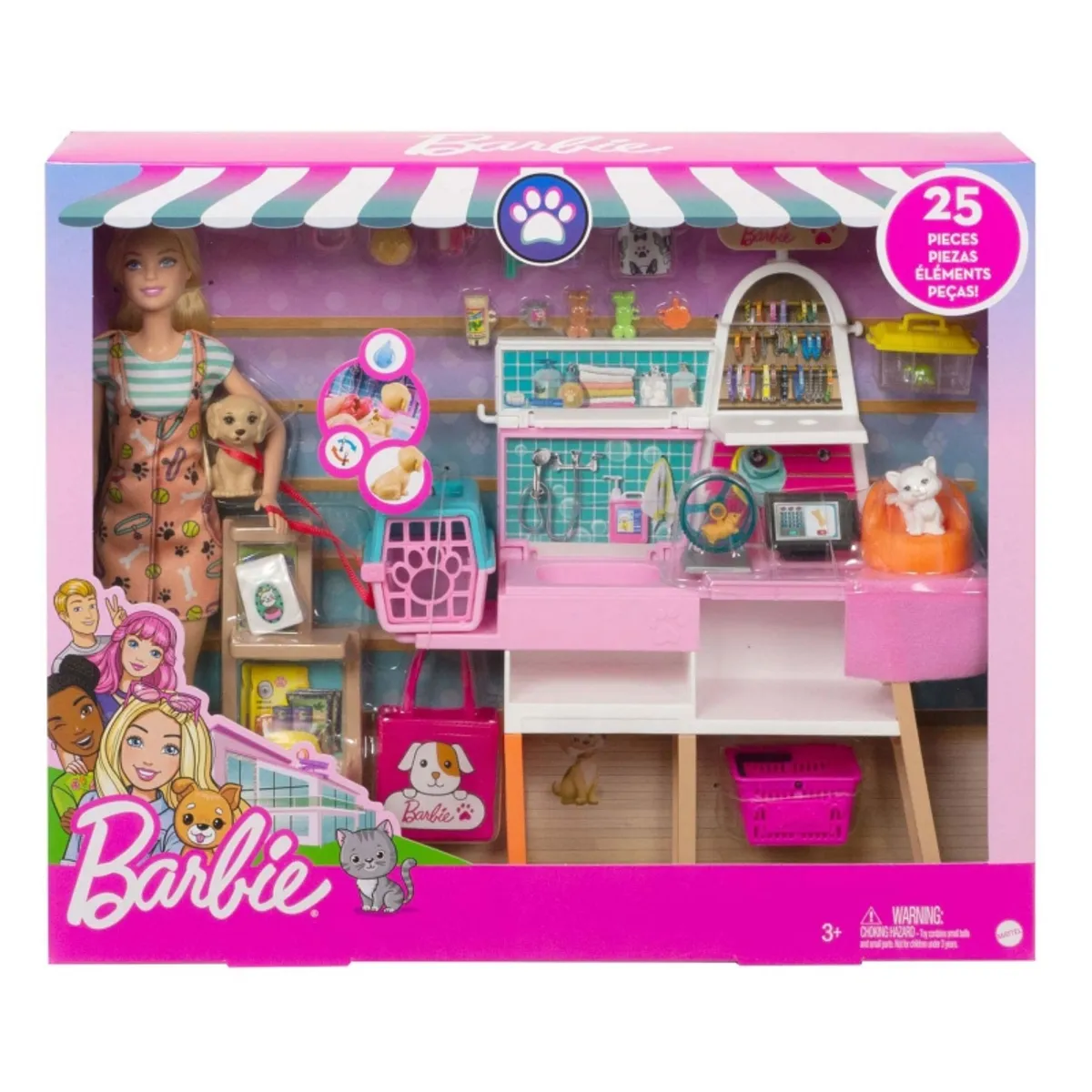 MATTEL - MATTEL GRG90 BARBIE PET SUPPLY STORE