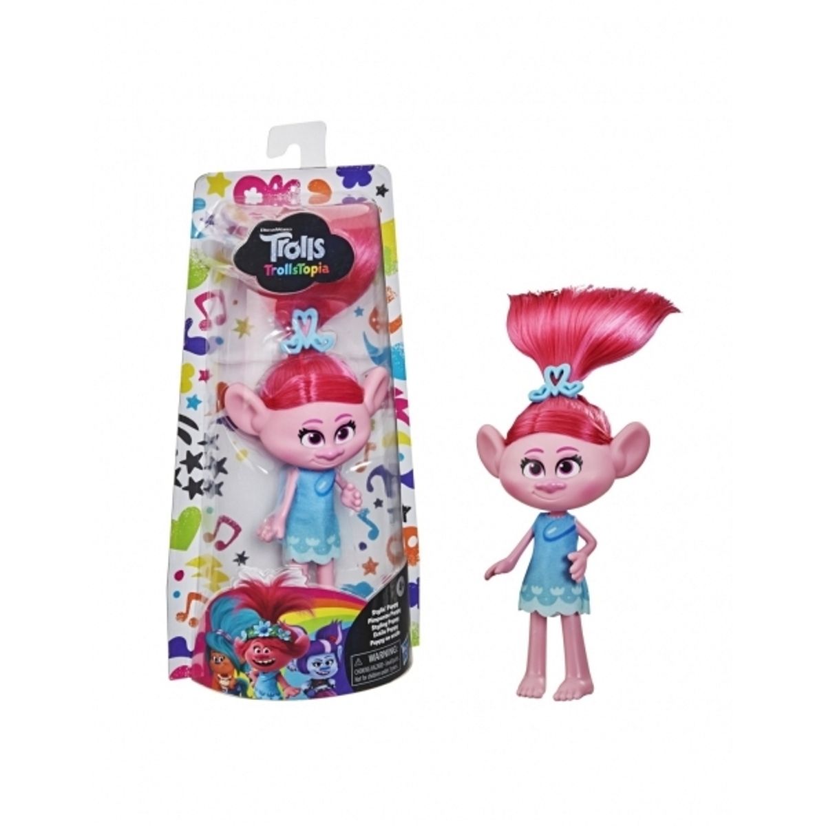 HASBRO - HASBRO F2174 TROLLS TROLLSTOPIA STYLIN POPP