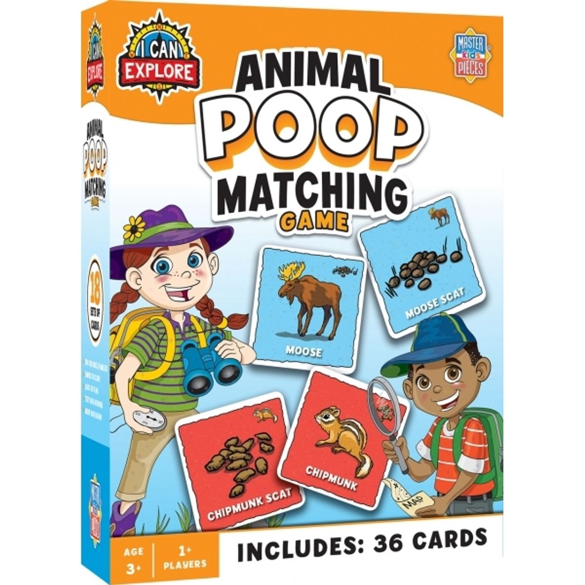 GENERICO - MASTERPIECES 42215 ANIMAL POOP MATCHING GAME