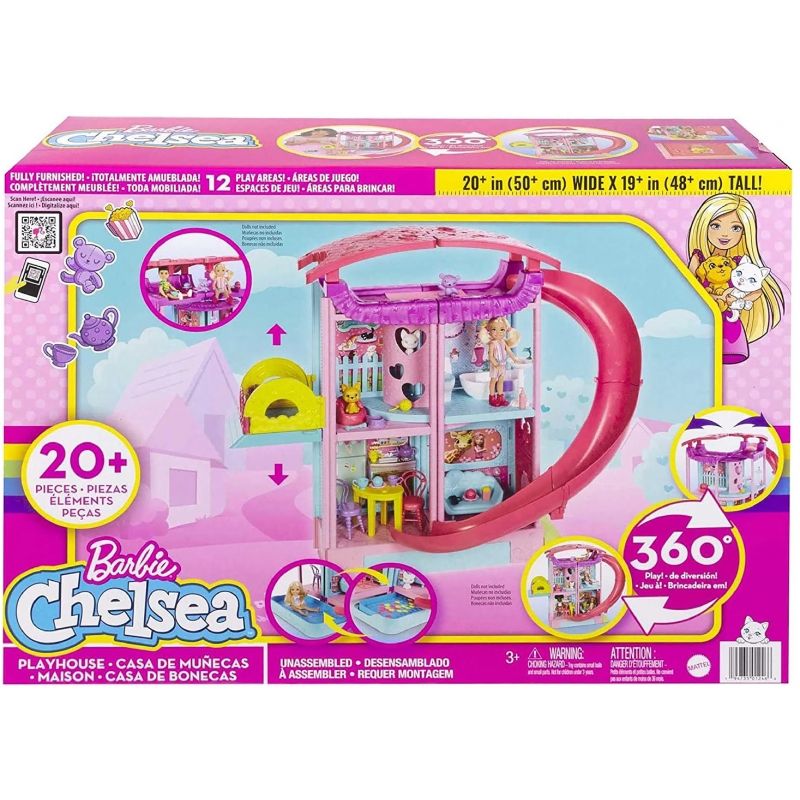 MATTEL - MATTEL HCK77 BARBIE CHELSEA PLAYHOUSE