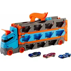 MATTEL - GVG37 HOT WHEELS LARGE SCALES REMOLQUE PISTA DE
