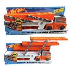 MATTEL - GHR48 HOT WHEELS LARGES CALES MEGA REMOLQUE