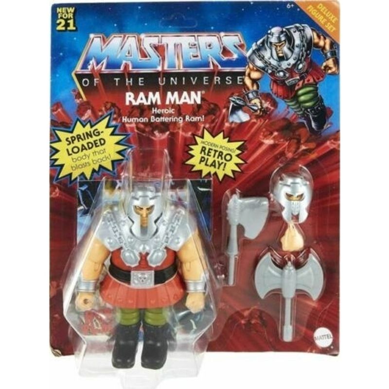 MATTEL - MATTEL GVL78 MASTER OF THE UNIVERSE DELUXE RAM MAN