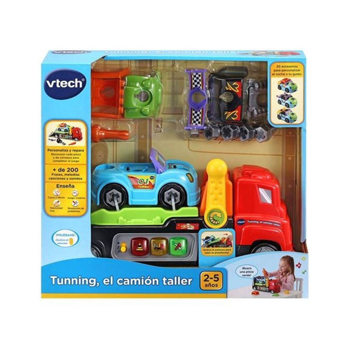 VTECH - VTECH 517622 TUNING EL CAMION TALLER