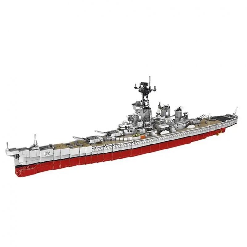 GENERICO - XB XB-06030 BRICK BATTLESHIP 2631PCS