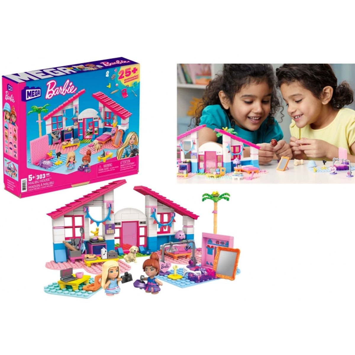 MATTEL - MATTEL GWR34 MEGA BARBIE CASA MALIBU