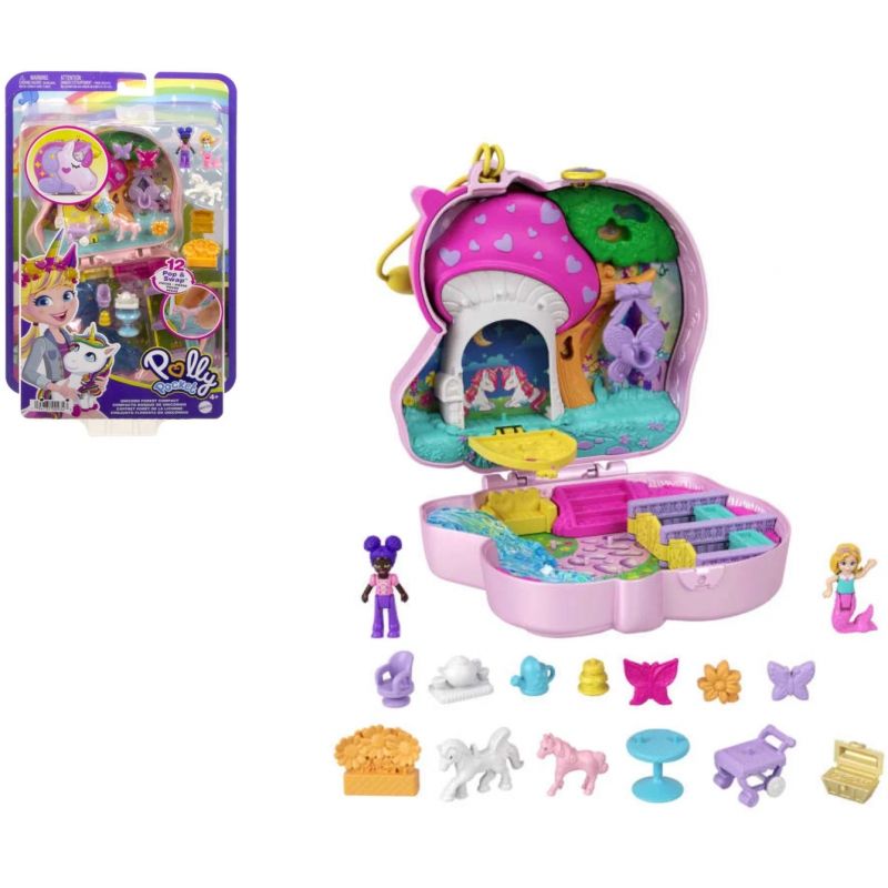 MATTEL - MATTEL HCG20 POLLY POCKET ESTUCHE UNICORNIO