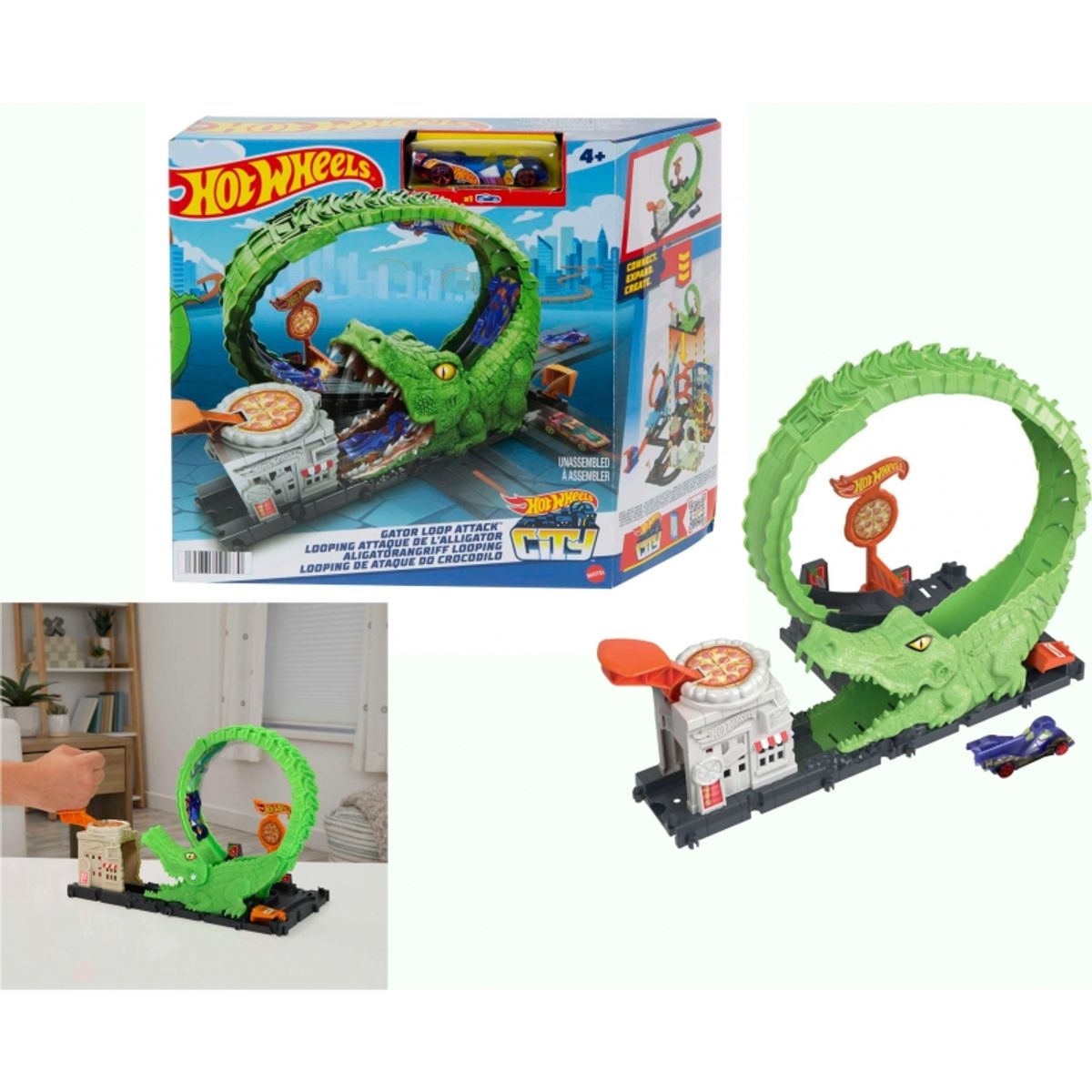 MATTEL - MATTEL HKX39 HOT WHEELS LOOP ATAQUE LAGARTO