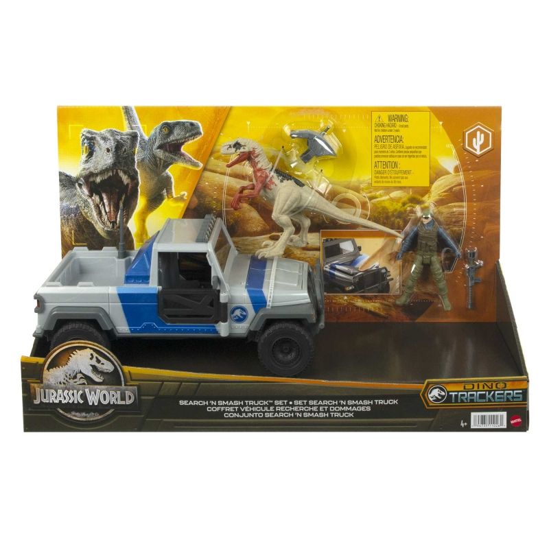 MATTEL - MATTEL HKY13 JURASSIC WORLD VEHICULO DE RESCATE