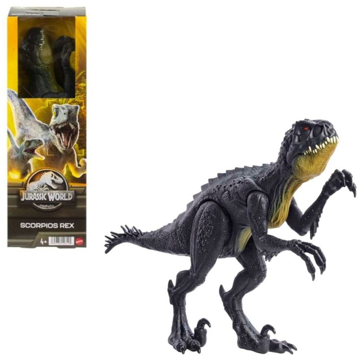 MATTEL - MATTEL HMF81 JURASSIC WORLD SCORPIOS REX FIGURA