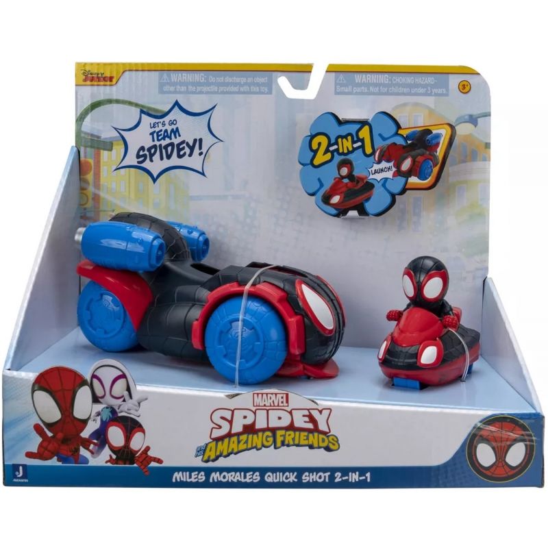 GENERICO - IMEX SNF0123 SPIDEY VEHICULO MILES MORALES 2 EN 1