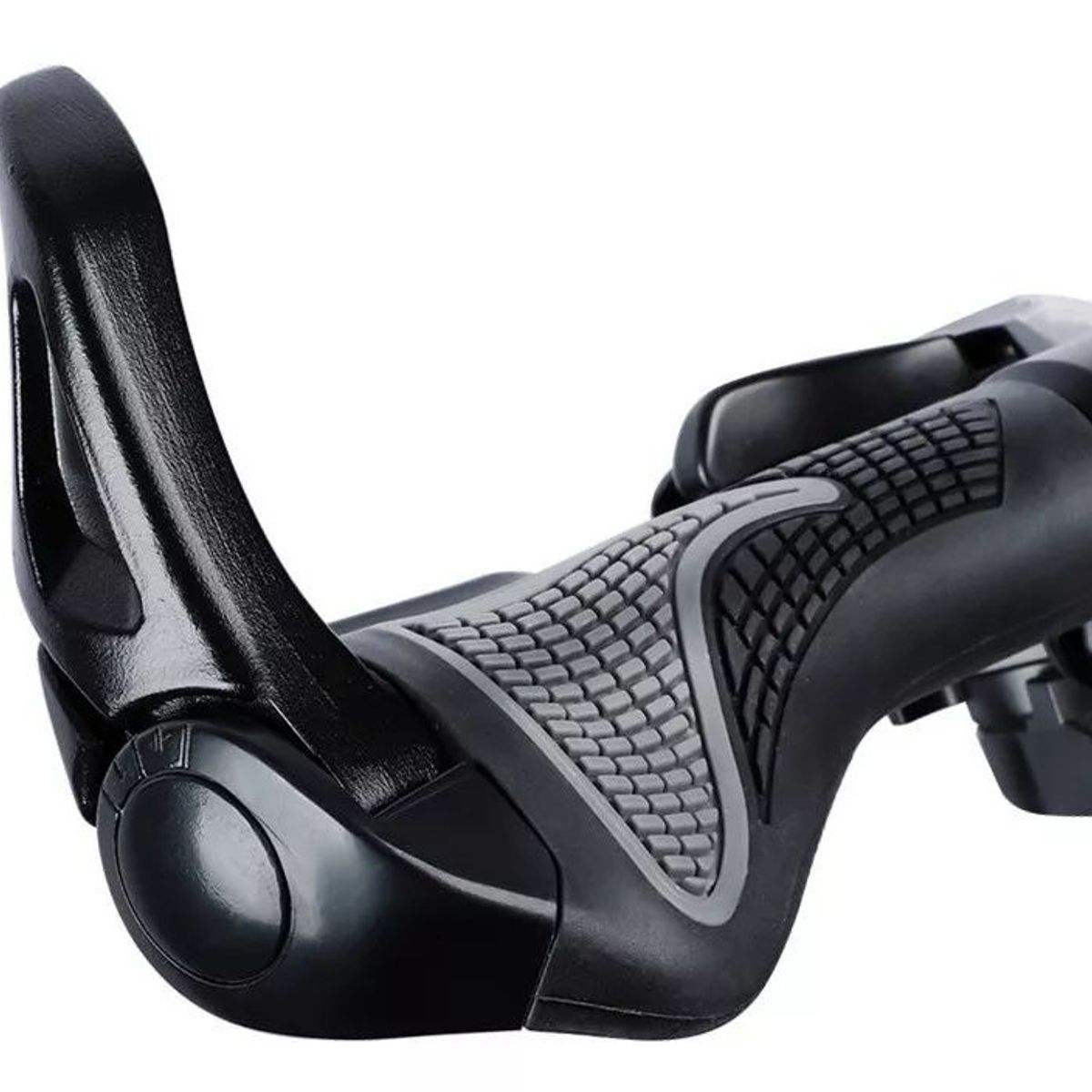 KUANGYE - Puños Con Cachos Ajustables Ergonómico Bicicleta Cuernos