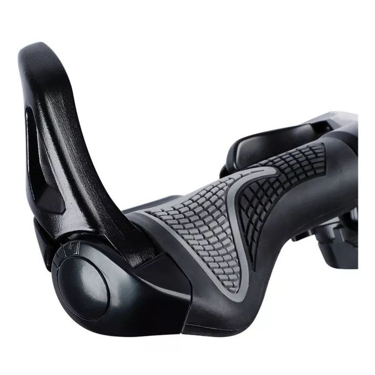 KUANGYE - Puños Con Cachos Ajustables Ergonómico Bicicleta Cuernos