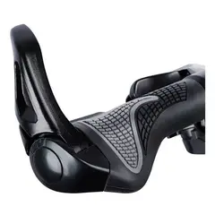 KUANGYE - Puños Con Cachos Ajustables Ergonómico Bicicleta Cuernos