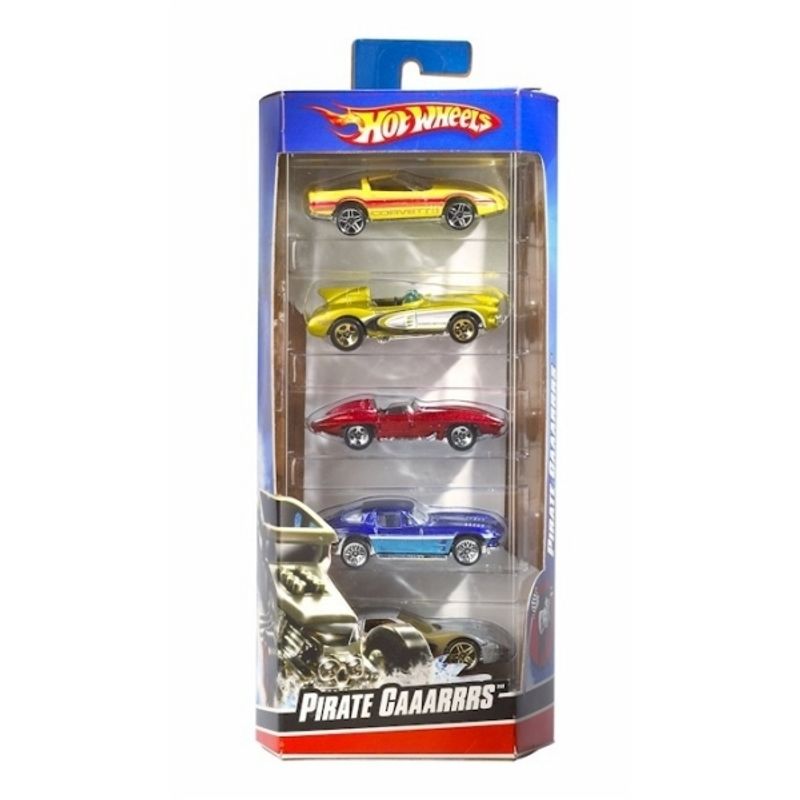 MATTEL - MATTEL 1806 HOT WHEELS SET PACK 5 U