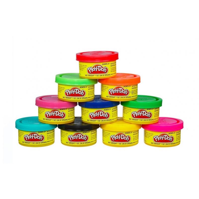 HASBRO - HASBRO 22037 PLAYDOH PARTY PCK 10 U