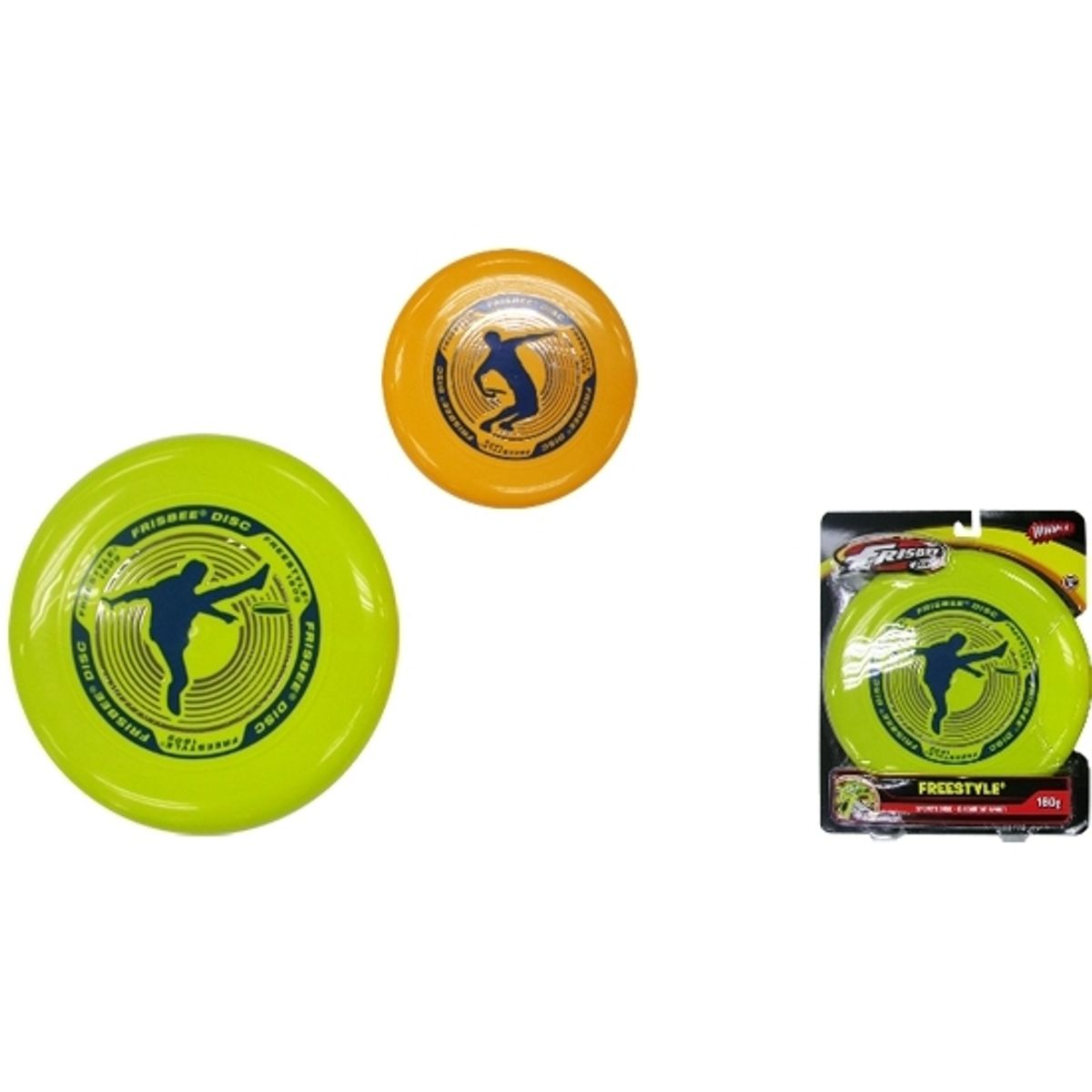 GENERICO - WHAMO 81101 FRISBEE FREESTYLE 160G ASS