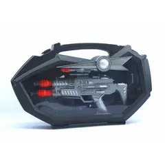 GENERICO - GIGATOYS YH3110 FLASHING BIG SIZE GUN