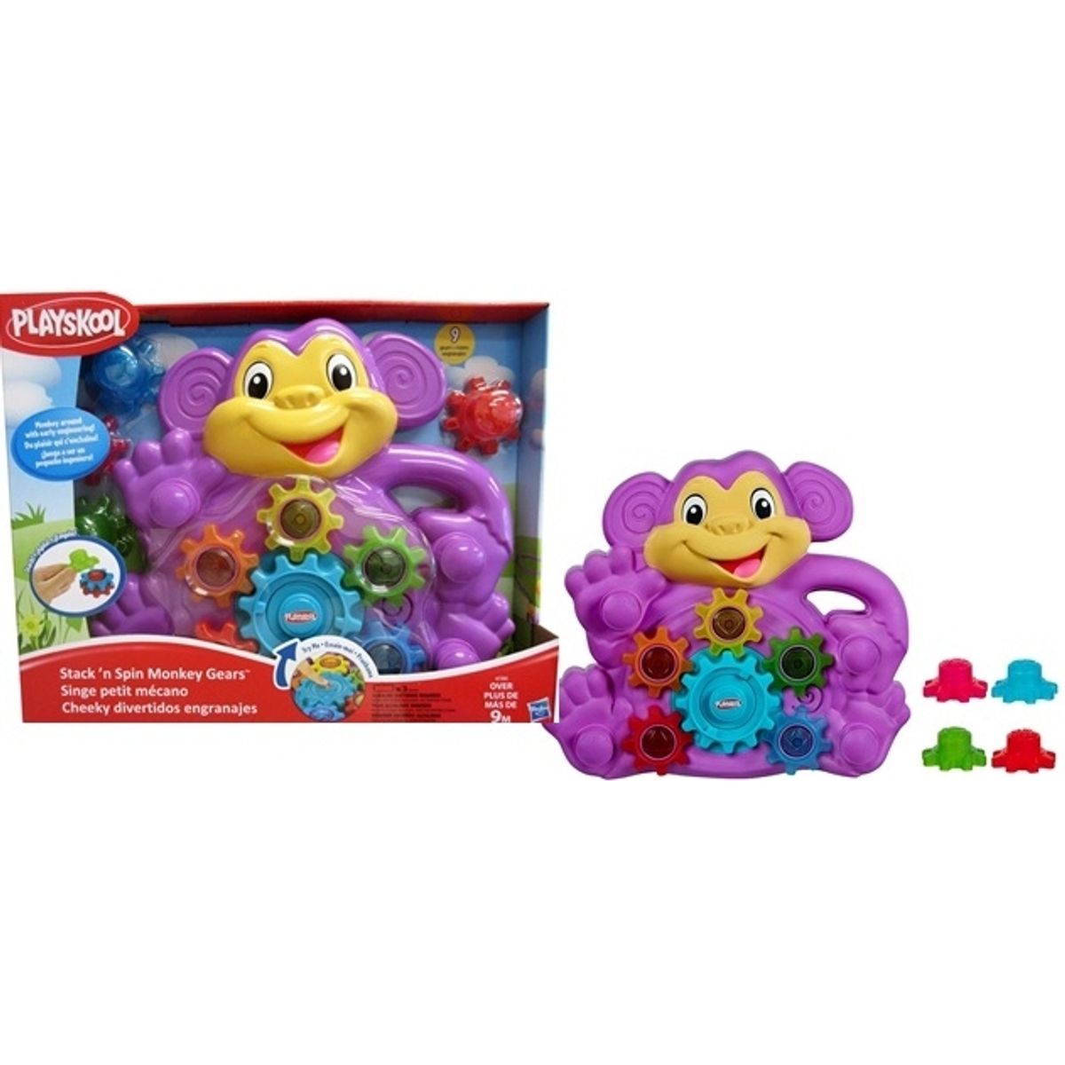 HASBRO - HASBRO A7390 PLAYSKOOL CHEEKY DIVERTIDOS ENGRANAJES