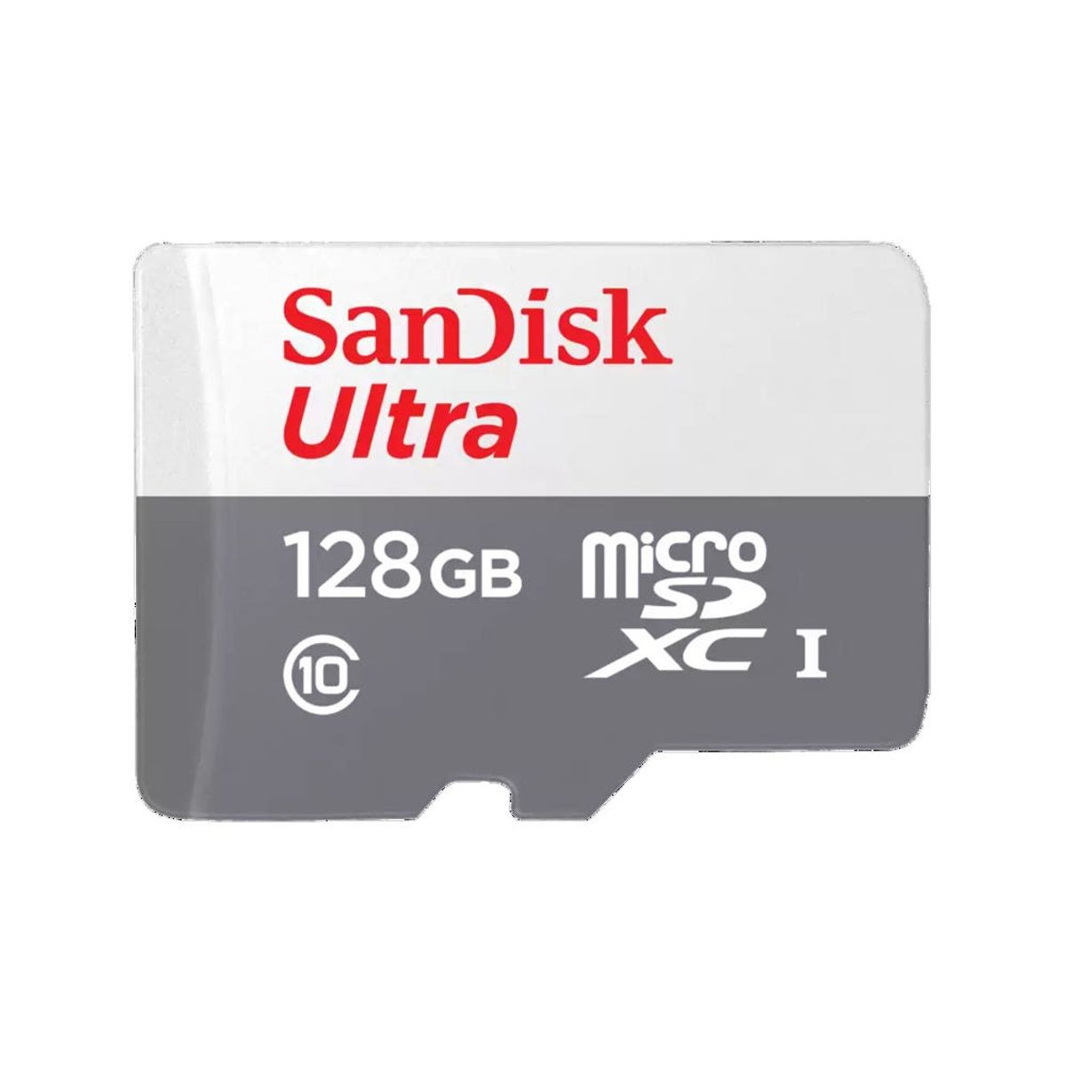 SANDISK - Tarjeta MicroSD 128GB Sandisk Ultra XC Clase 10/Adaptador SD