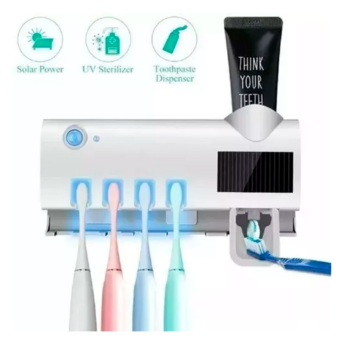 GENERICO - Esterilizador Cepillo Dental Organizador Dispensador