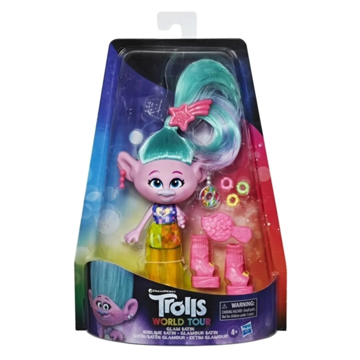 HASBRO - HASBRO E6820 TROLLS GLAM SATIN