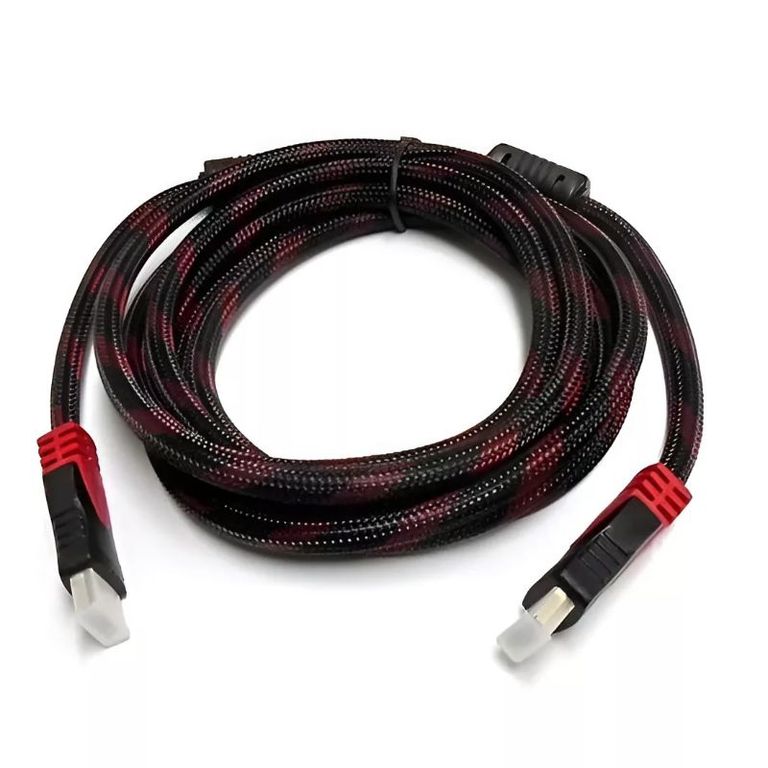 GENERICO Cable Hdmi 8k 60hz De 5 Metros Conexiones Bañada En Oro