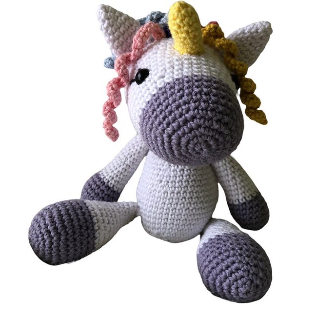SIMPLE IDEAS - Unicornio Dos Colores Amigurumi 24 cms