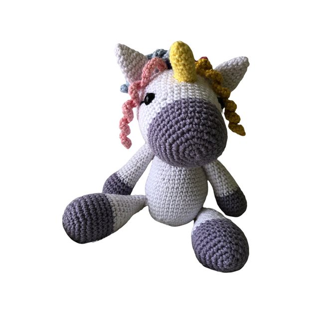 SIMPLE IDEAS - Unicornio Dos Colores Amigurumi 24 cms