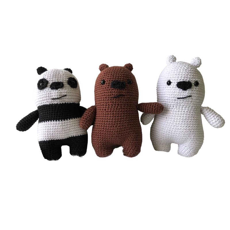 SIMPLE IDEAS - Osos Escandalosos Amigurumi 16 cms.