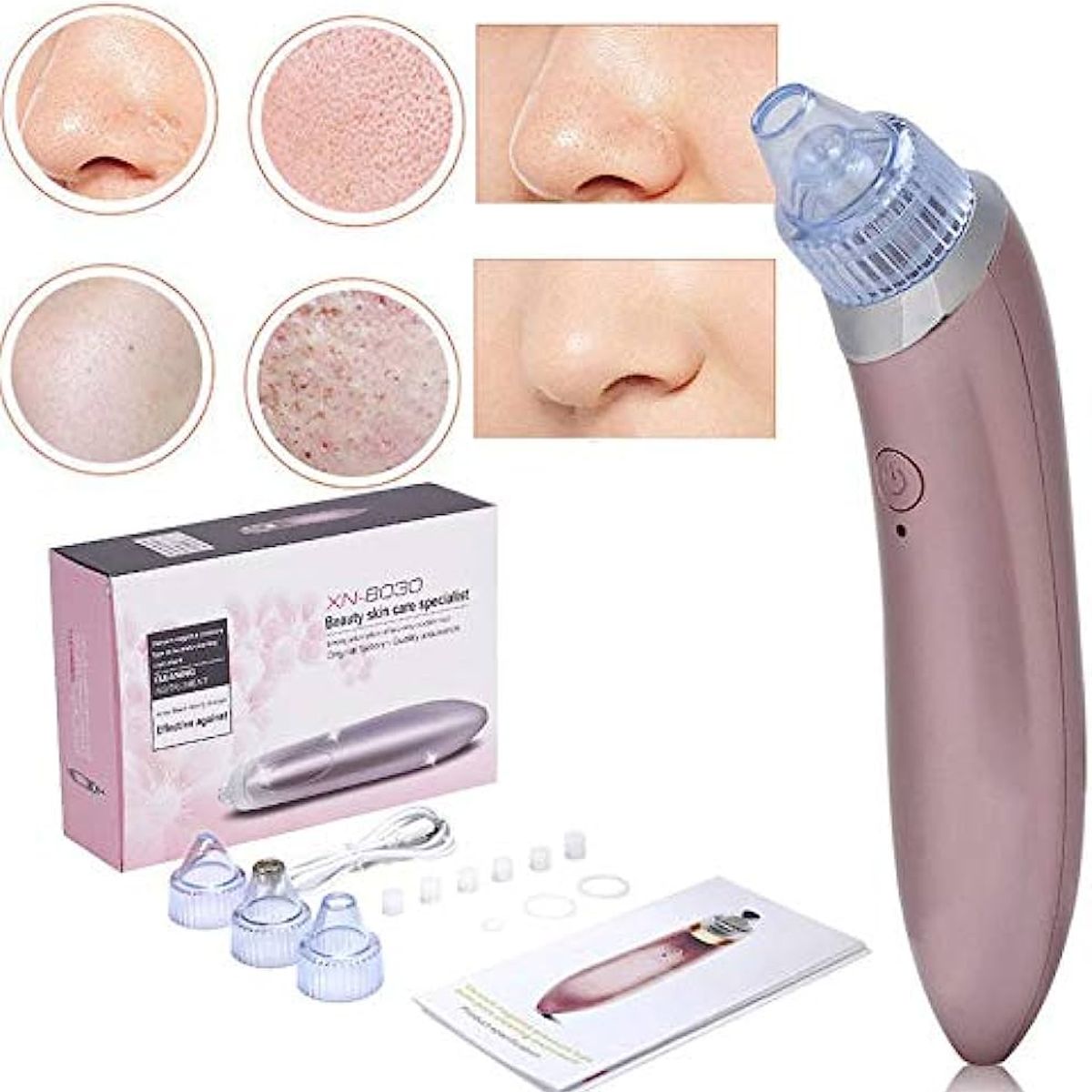 GENERICO - REMOVEDOR EXTRACTOR PUNTOS NEGROS Y ESPINILLAS LIMPIADOR