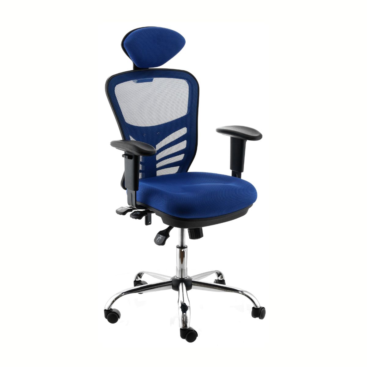 SM - Silla de oficina Cannes color azul
