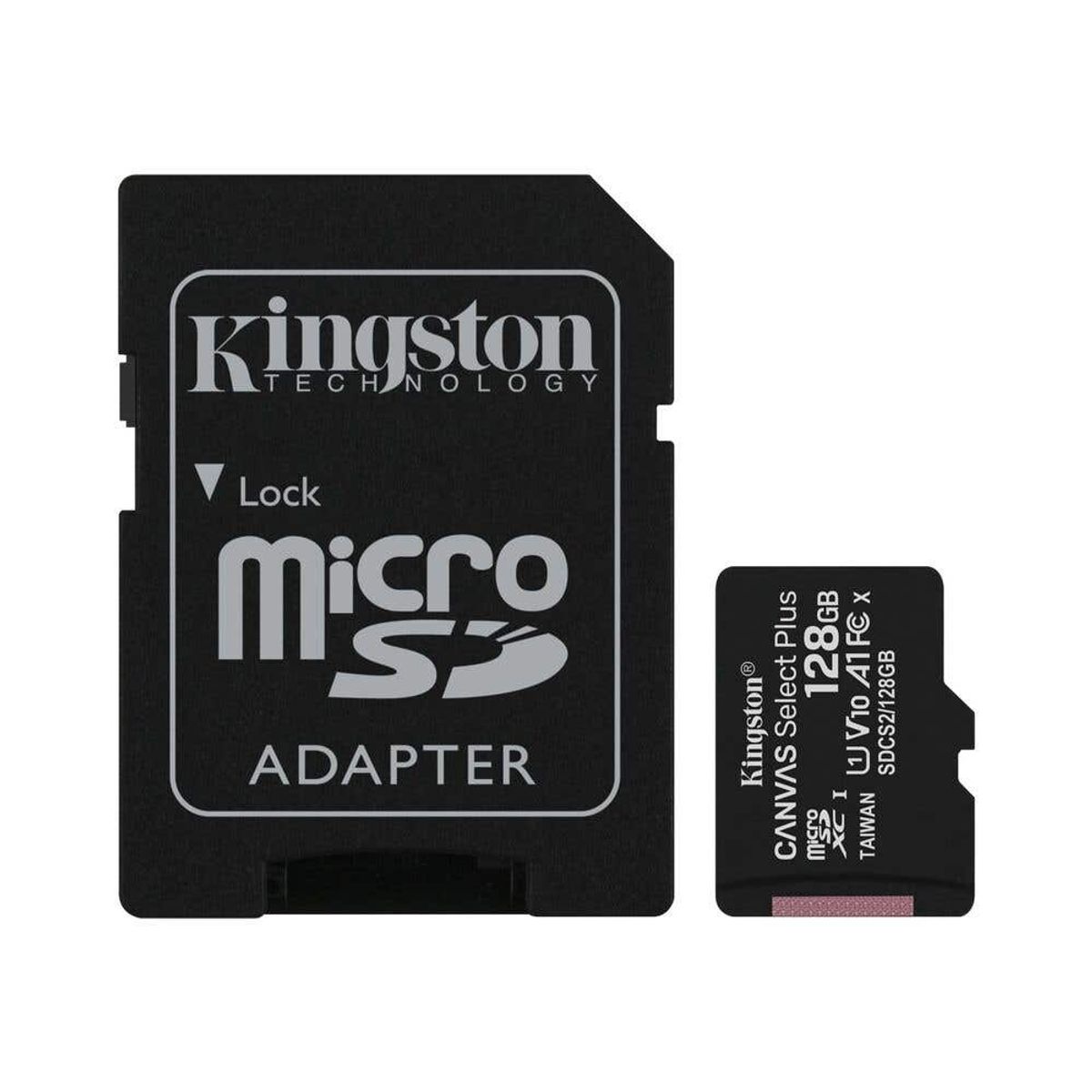 KINGSTON - TARJETA DE MEMORIA MICRO-SD 128GB KINGSTON CANVAS