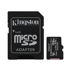 KINGSTON - TARJETA DE MEMORIA MICRO-SD 128GB CANVAS