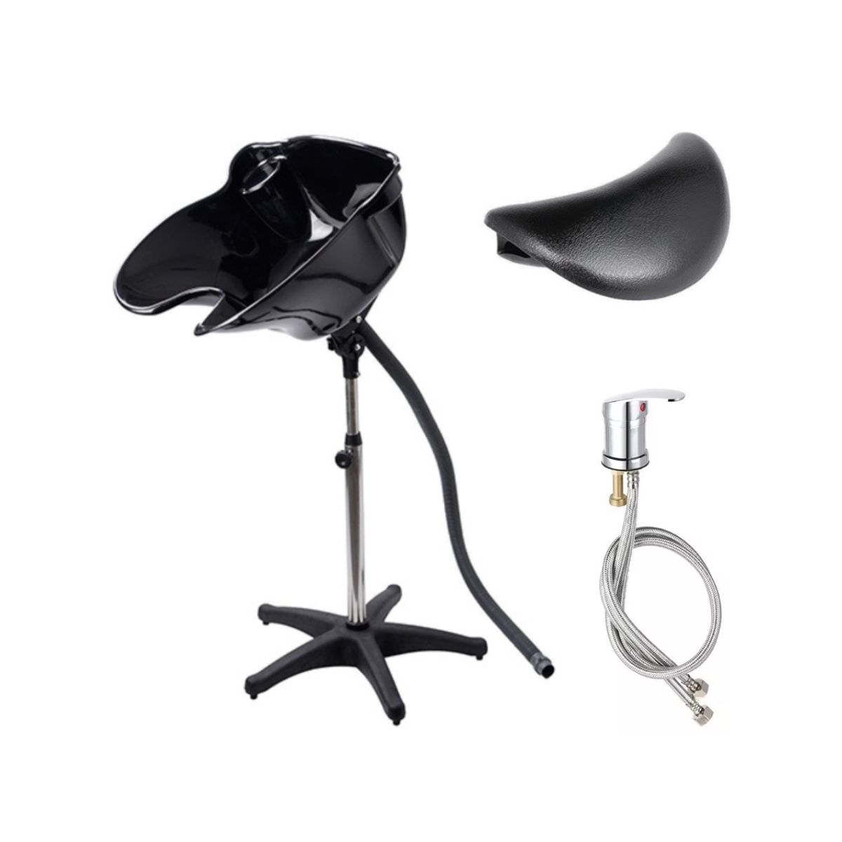 GENERICO - Lavapelos Portatil Cuello Silicona  Llave