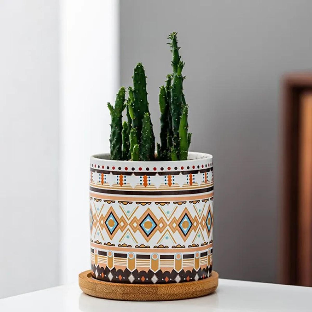 GENERICO - Set macetas cerámica para suculentas