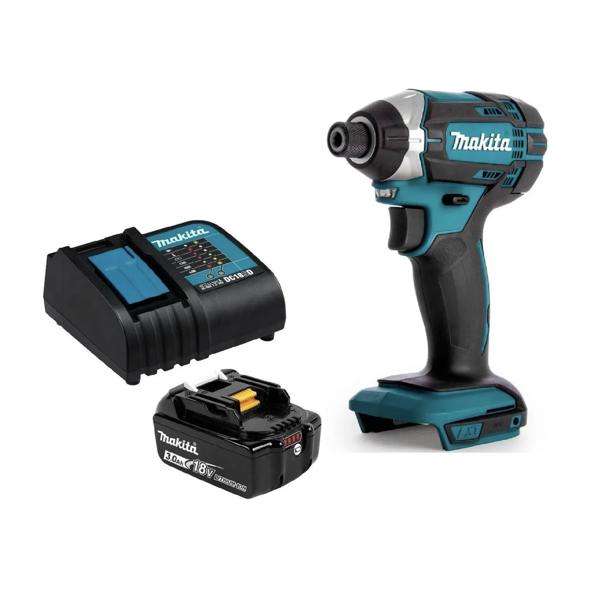 Atornillador Impacto 18v  Makita Dtd152z + 1 Bat + 1 Carg, marca MAKITA - Foto Principal