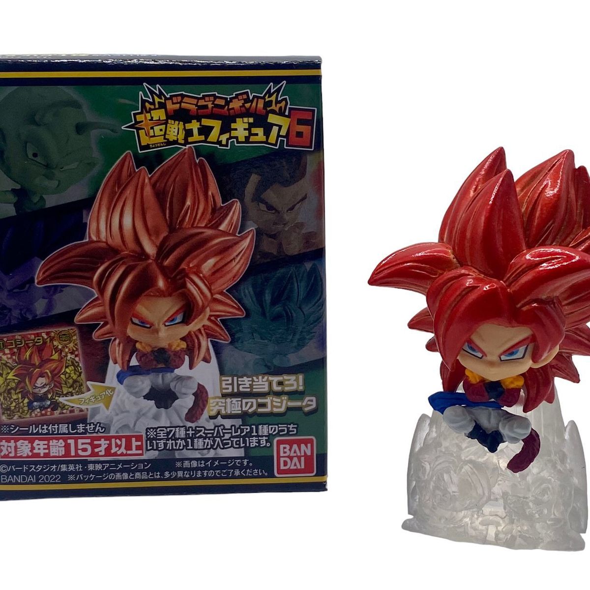 BANDAI - BANDAI DRAGÓN BALL SUPER WARRIOR SS 4 GOGETA 7CM