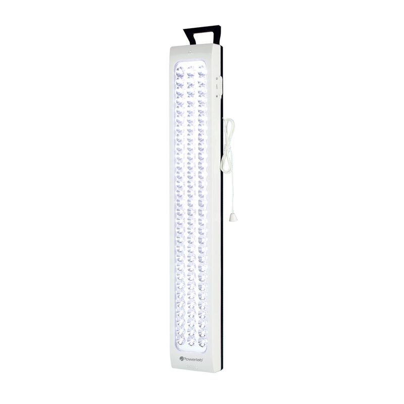 POWERLAB - Lampara Emergencia Recargable 90 Led Powerlab Blanco