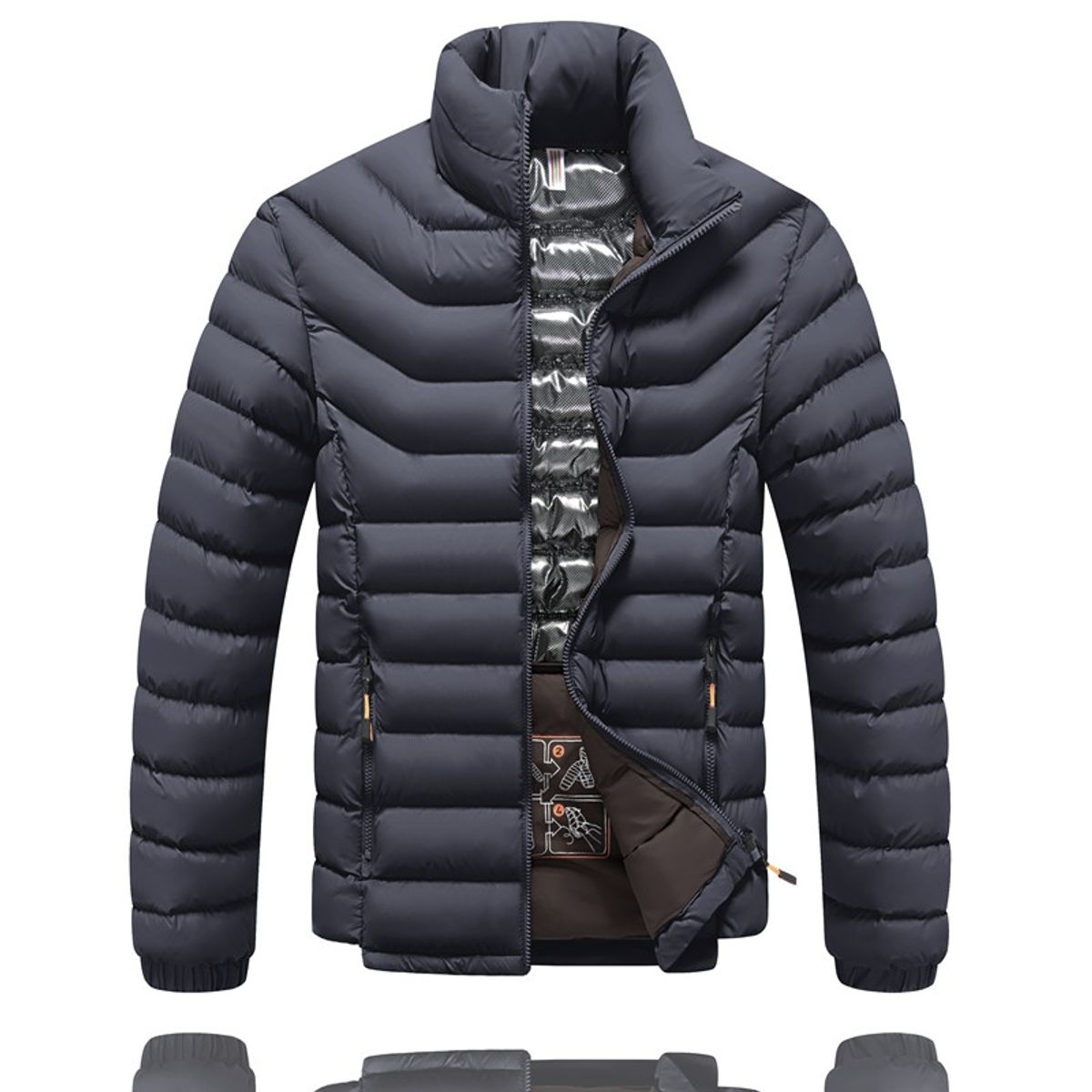 GENERAC - Chaqueta Parka Hombre Termica Impermeable YMOSS Luminic Negro